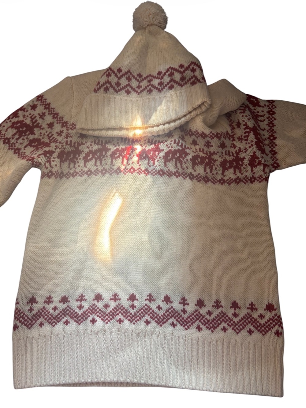 Maximus Rex Boys Winder Sweater With Beanie Hat